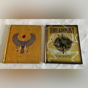 Egypt and Dinosuar Hardcover books. Brand new with no wear and tear.